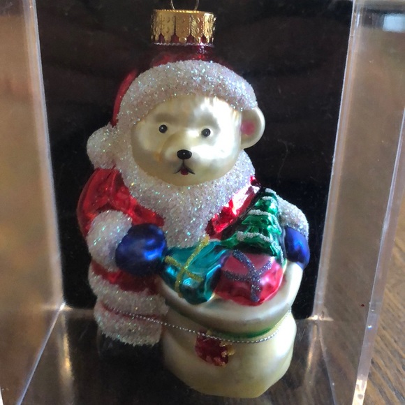 NWT Lot of 4 blown glass Santa’s Ornaments - Picture 3 of 6